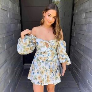 Bec + Bridge Fleurette Mini Dress